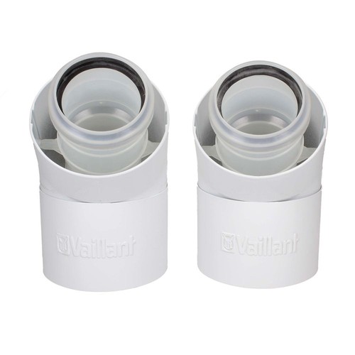 Vaillant angle flue bends - 45°,