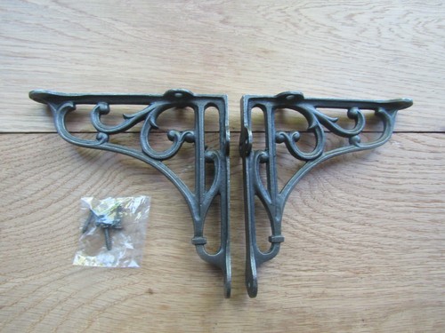 Pair shelf brackets - pair,
