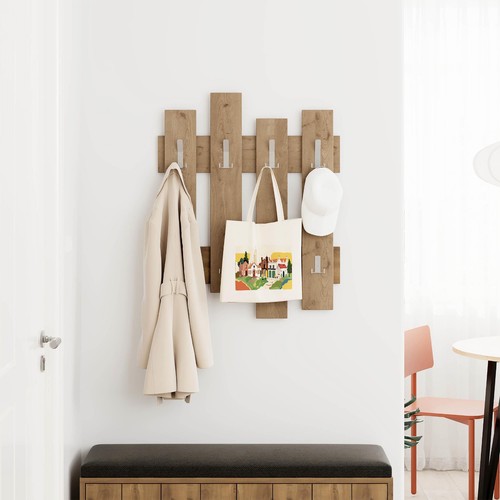 Wall mounted wave hanger with - wall,