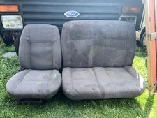 Ford Iveco Cargo Lorry Truck Horsebox Hiab 81-93 Pair Of Front Seats 