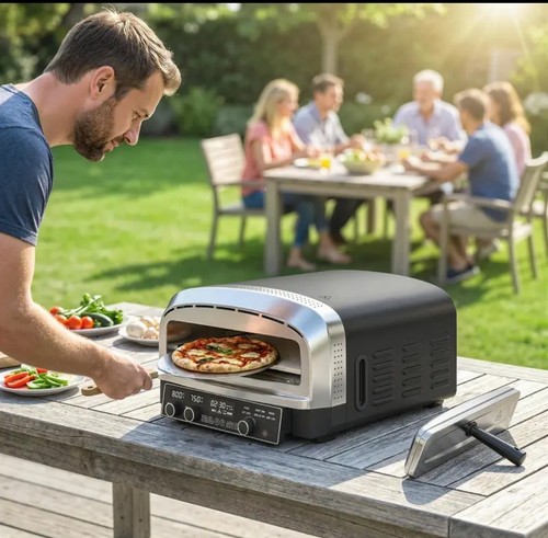 Electric indoor pizza - electric, oven
