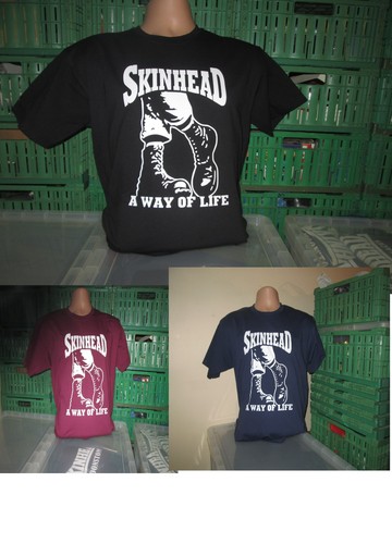 Shirt skinhead way life - t,