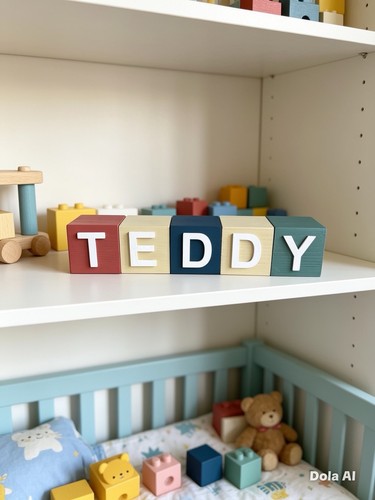 Personalised wooden name - personalised,