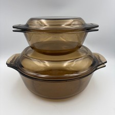 2 x Vintage Pyrex Corning