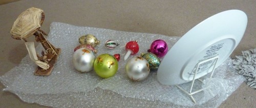 Lovely old glass christmas - old,