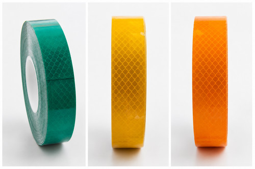 25mm reflective tape green - 25mm,