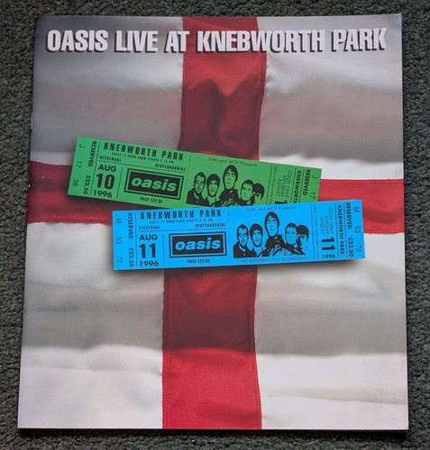 Oasis knebworth 1997 - oasis,