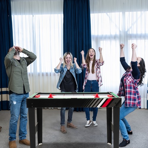 Multi game table with - 4-in-1,