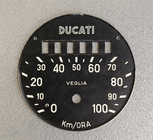 Ducati 100 dial odometer - 100,