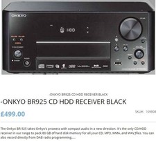 ONKYO BR-925 DAB RADIO CD