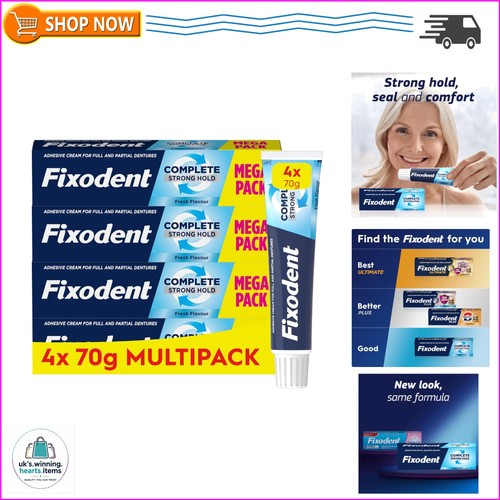 Complete denture adhesive - complete,