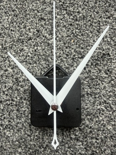 Clock movement white quartz - movement,