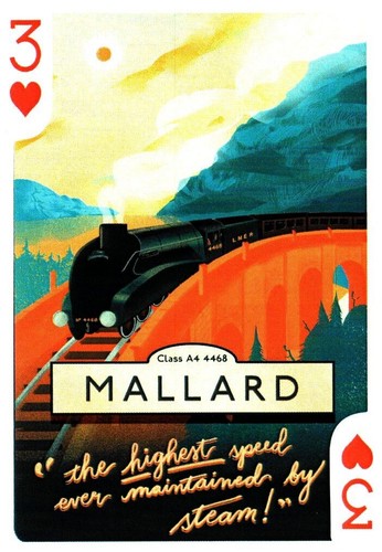 Mallard railway train - mallard,,