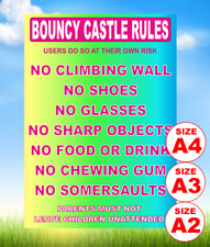 A3 Bouncy castle safety foamex