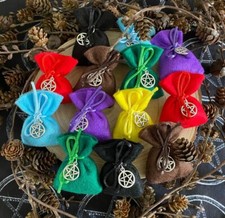 Herb Charm Spell Bag with