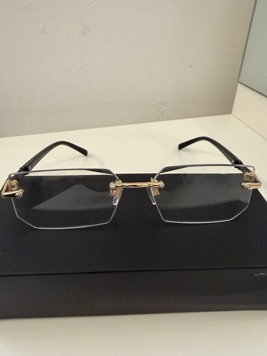 Rimless metal eyeglasses - rimless,