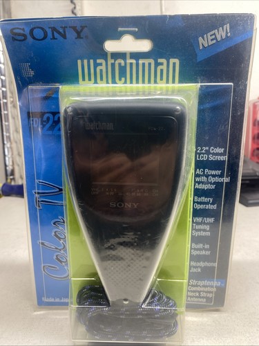Sony watchman fdl vhf uhf - watchman, vhf/uhf