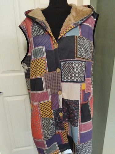 Multicoloured patchwork look - multicoloured,