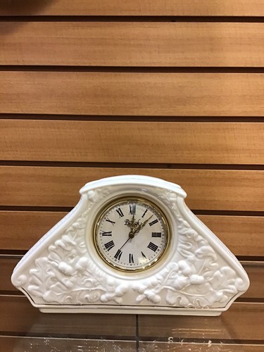 Belleek white china mantel - white,