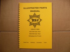BSA B32 AND B34 GOLDSTAR PARTS