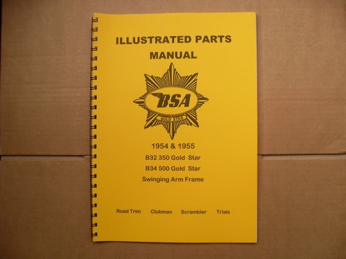 Bsa b32 and b34 goldstar - and,