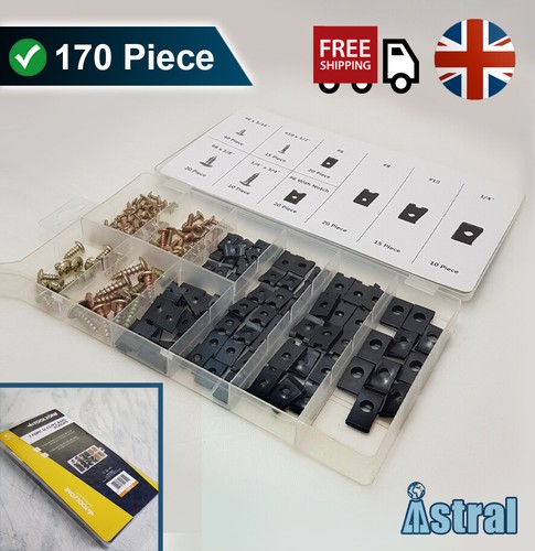 Clip screw set 170pc - |,