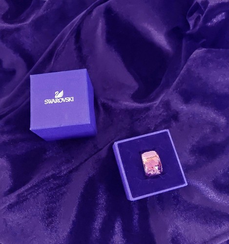 Genuine signed swarovski pink - genuine,