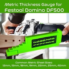 Festool Domino DF500 Thickness
