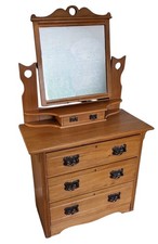 Antique Victorian Satin Walnut