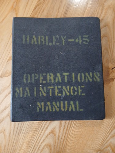 Original ww2 1940 harley - original, 1940's