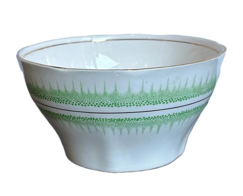 Vintage bell bone china green - bell,