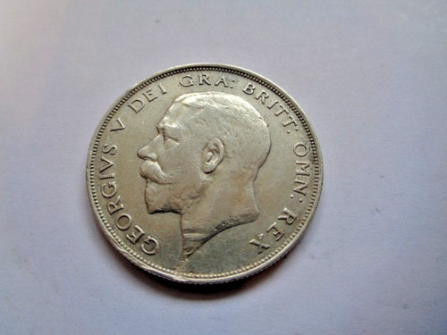 Silver king george half - george, v