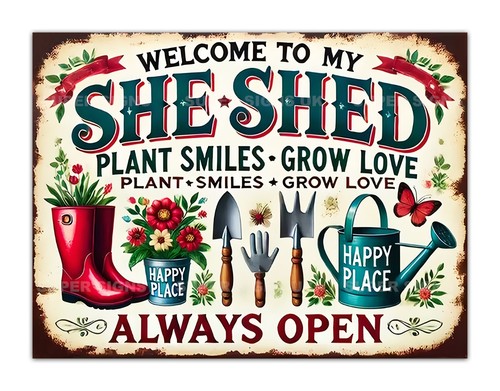 Welcome she shed - to, my
