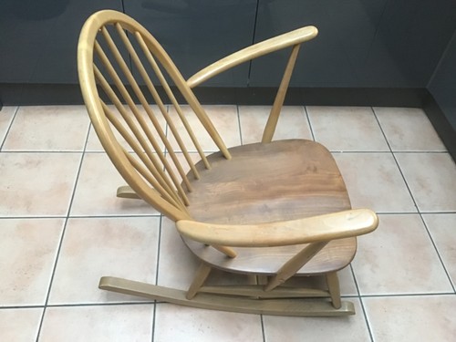 Ercol grandfather rocking arm - grandfather,