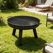 70CM Round Metal Fire Pit