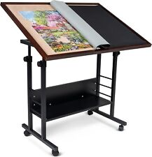 Becko Jigsaw Puzzle Table Tilting Table with Height Adjustment for Up to 1500
