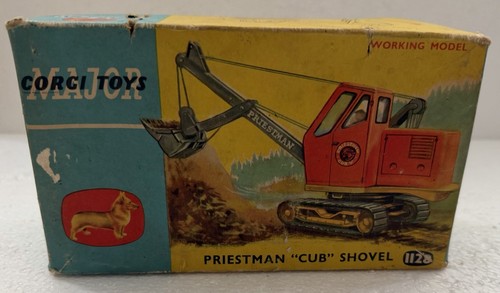 Corgi major toys metal shovel - major,