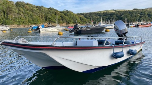 Dory boat dell quay - quay, 40hp