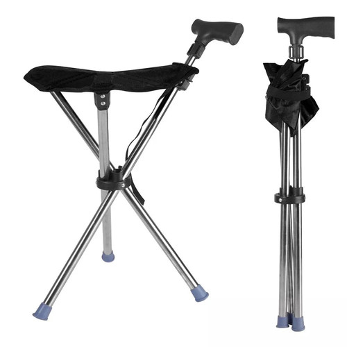 Folding portable walking stick - walking,