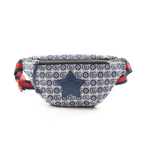 Gucci body bag blue - gucci, gg