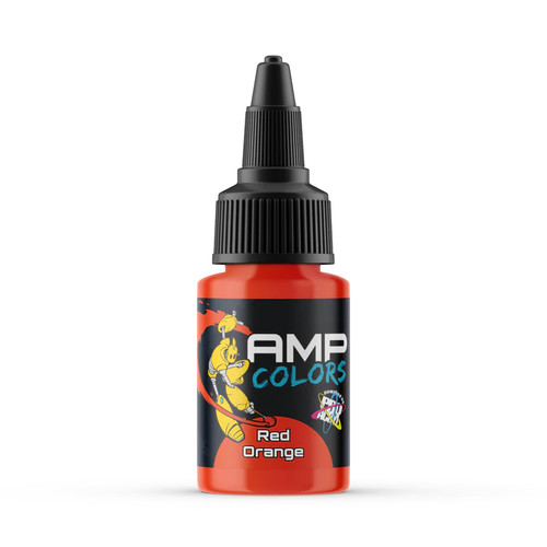 Amp colors red orange 22ml - colors:,