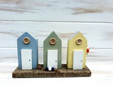 Handmade Wooden Beach Huts