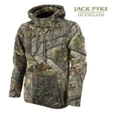 Jack Pyke Fieldman Fleece Hoodie English Oak Evo Camo Shooting Hunting Fishing