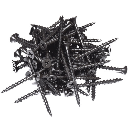 Premium black wood screws - premium,