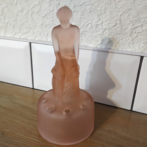Antique sowerby pink frosted - sowerby,