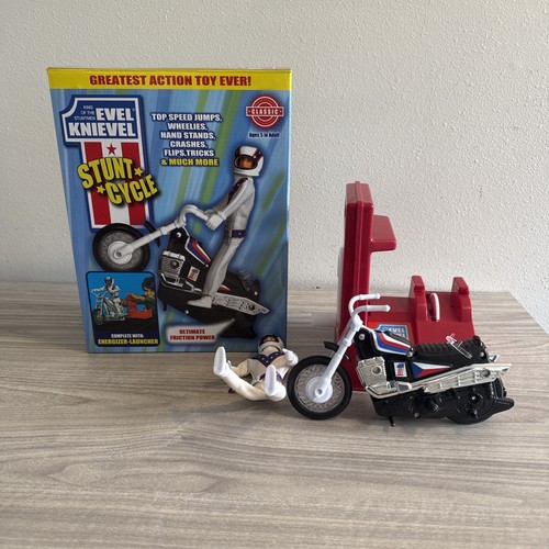 Evel knievel stunt - stunt, cycle