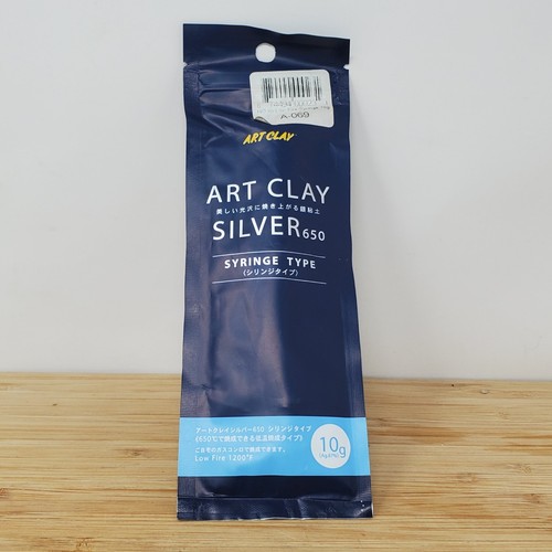 Art clay silver 650 syringe - clay,