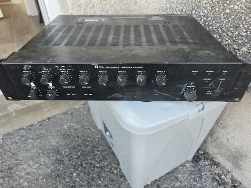 Toa power amplifier used - amplifier,