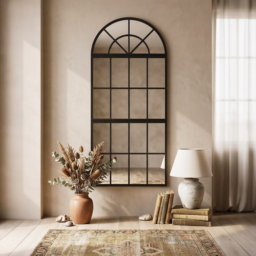 Large arched wall - arched, with
