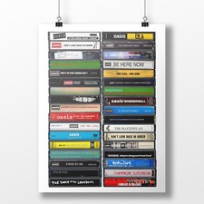 Oasis Poster: Cassette Print